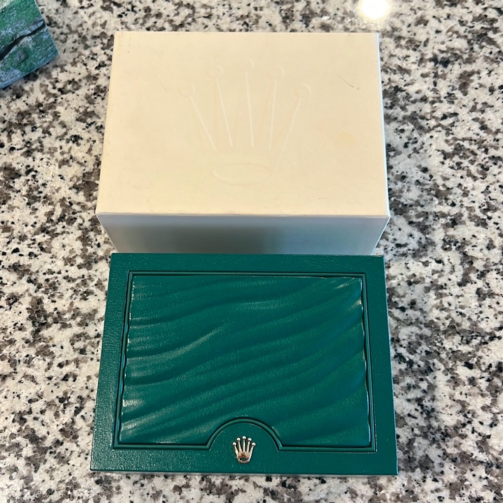 Rolex Submariner Green And White Watch Box